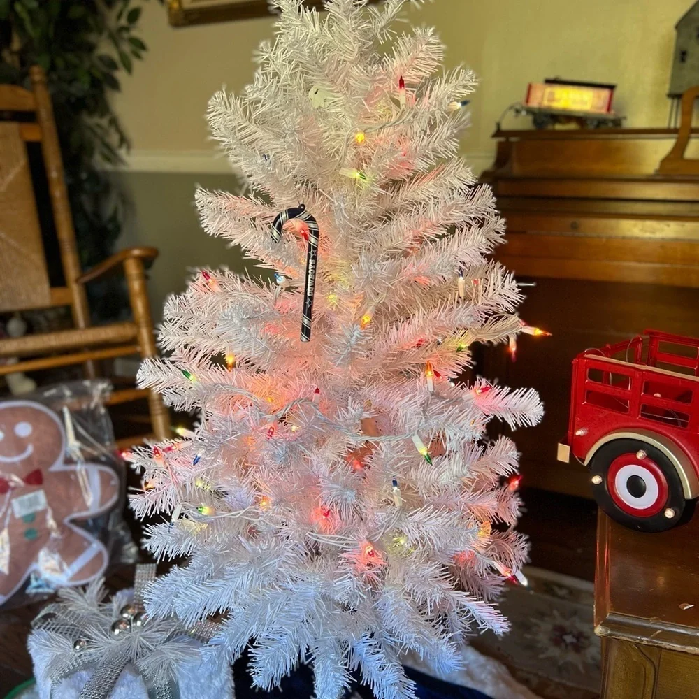 Vintage NFL Dallas Cowboys Candy Cane Christmas Ornament Forever Collectible